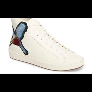 joie day high top sneaker color shell size 8.5